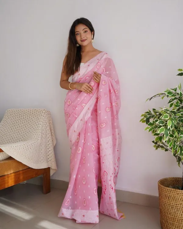 Cotton_Silk_Saree_with_Unstiched_Blouse_Piece