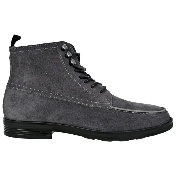 Grey_Genuine_Suede_Leather_Biker_Boots_For_Men
