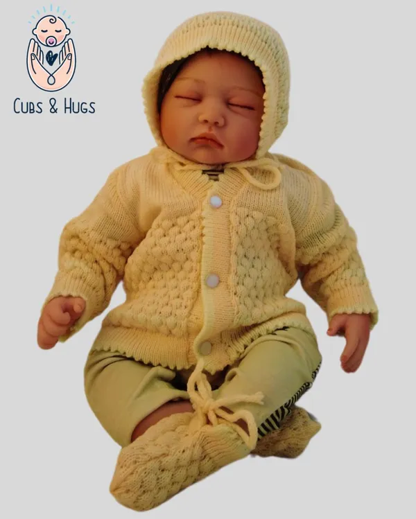 Beige_Front_Open_Knitted_Warm_And_Cozy_Sweater_For_New_Born_Baby