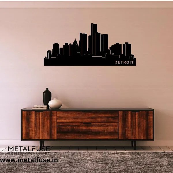 Wooden_Wall_Art_for_Home_Decoration__|_Detroit_Skyline__|_Black