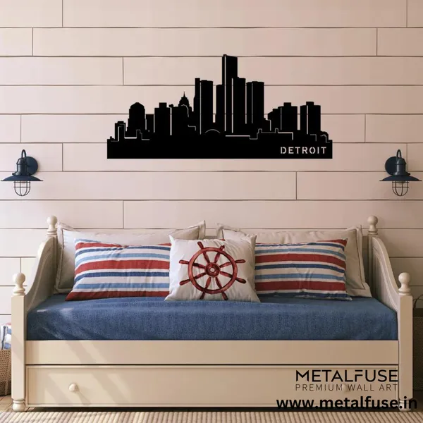 Wooden_Wall_Art_for_Home_Decoration__|_Detroit_Skyline__|_Black