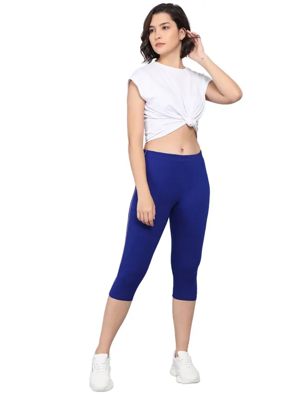 Royal_Blue_Capri__Comfortable,_Stylish_And_Trendy_Casual_Wear