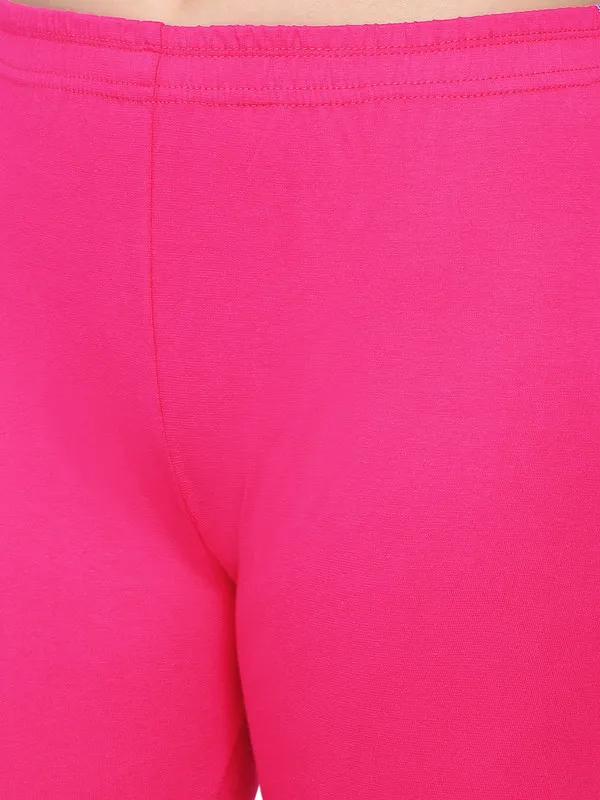 Rani_Pink_Capri__Comfortable,_Stylish_And_Trendy_Casual_Wear