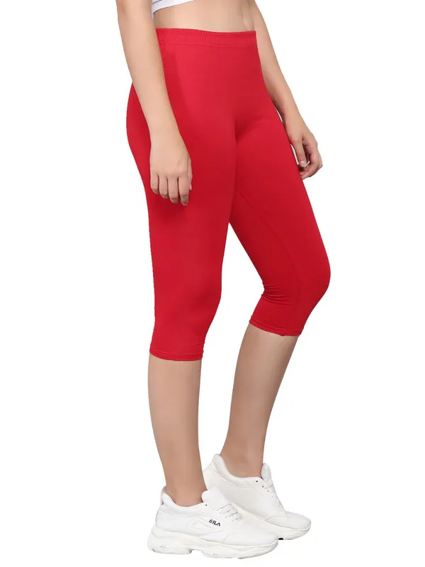 Red_Capri__Comfortable,_Stylish_And_Trendy_Casual_Wear