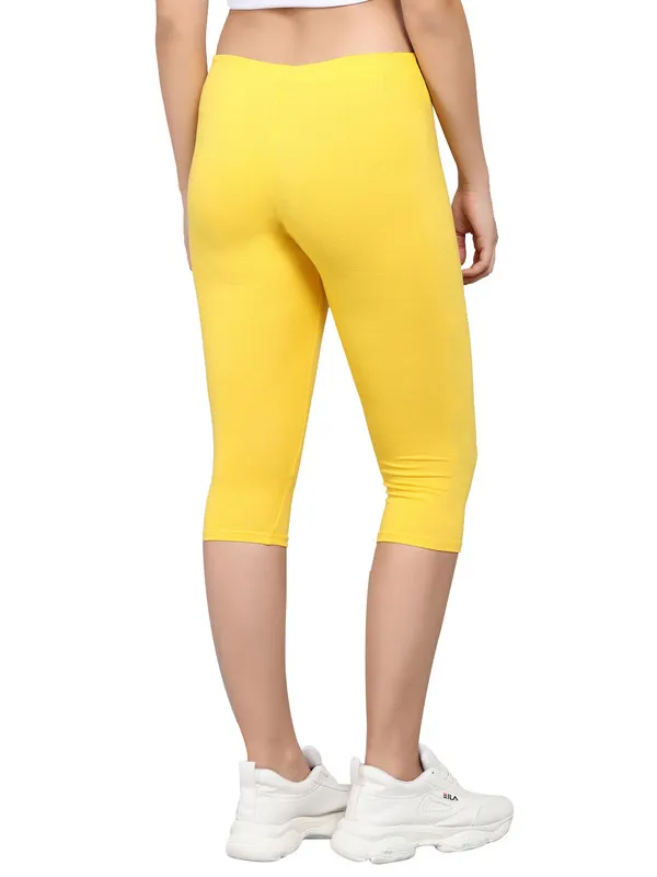 Yellow_Capri__Comfortable,_Stylish_And_Trendy_Casual_Wear