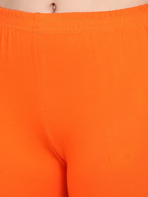 Orange_Capri__Comfortable,_Stylish_And_Trendy_Casual_Wear