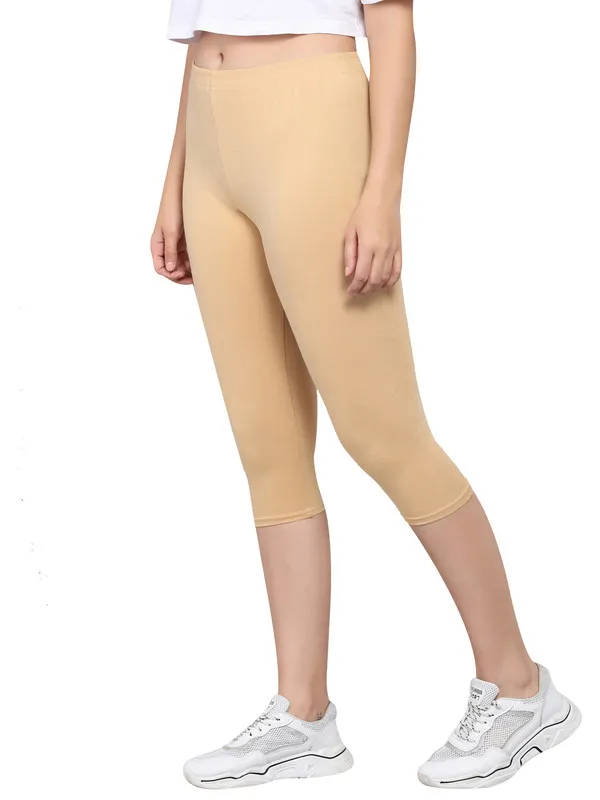 Beige_Capri__Comfortable,_Stylish_And_Trendy_Casual_Wear