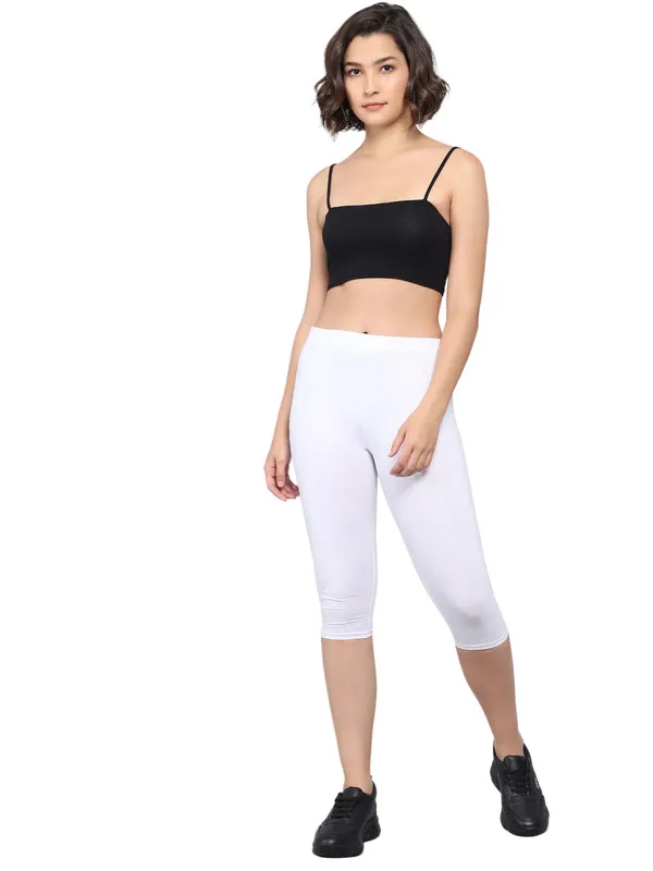 White_Capri__Comfortable,_Stylish_And_Trendy_Casual_Wear