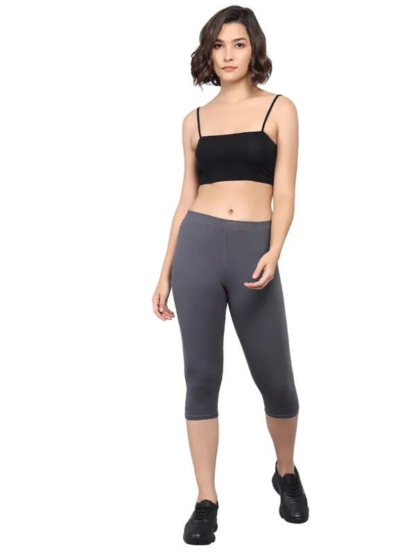 Grey_Capri__Comfortable,_Stylish_And_Trendy_Casual_Wear