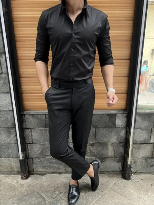 Full_Sleeve_Lycra_Casual_Shirt_For_Men