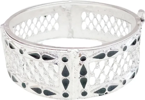 BGGOLD_Assamese_Traditional_Copper_BASED__Silver_Bangle
