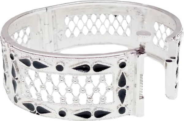 BGGOLD_Assamese_Traditional_Copper_BASED__Silver_Bangle