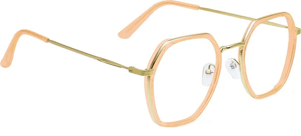 Pink_Full_Rim_Square_Frame_(54_Mm)_-_For_Unisex