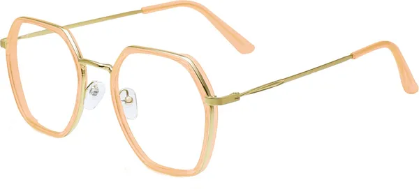 Pink_Full_Rim_Square_Frame_(54_Mm)_-_For_Unisex
