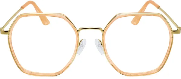 Pink_Full_Rim_Square_Frame_(54_Mm)_-_For_Unisex