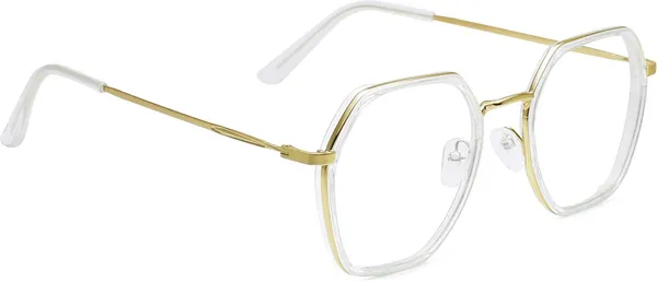 Transparent_Full_Rim_Square_Frame_(54_Mm)_-_For_Unisex