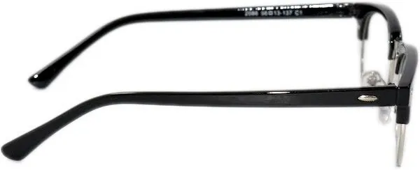 Silver,Black_Full_Rim_Square_Frame_(56_Mm)_-_For_Unisex
