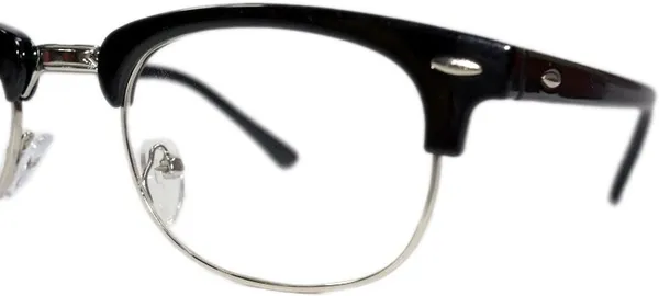 Silver,Black_Full_Rim_Square_Frame_(56_Mm)_-_For_Unisex
