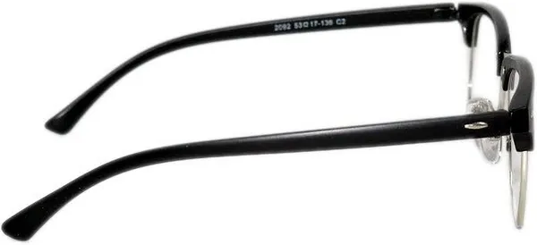 Silver,Black_Full_Rim_Square_Frame_(53_Mm)_-_For_Unisex