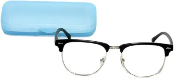 Silver,Black_Full_Rim_Square_Frame_(53_Mm)_-_For_Unisex