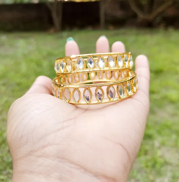 Assamese_Traditional__Copper_Gold-Plated__Bangle_Set_(Pack_Of_2)