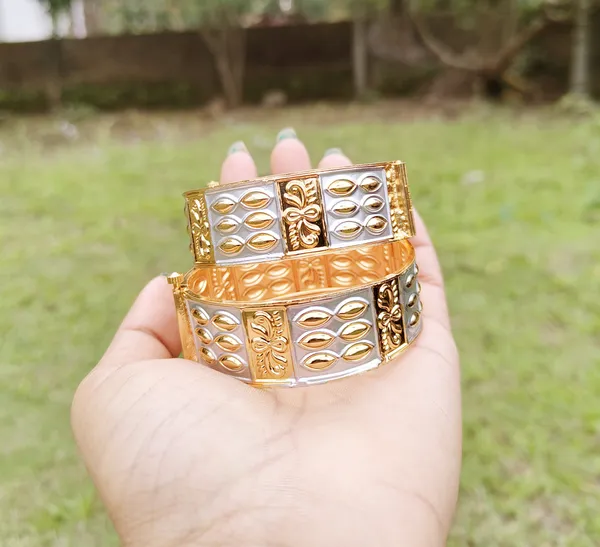 Assamese_Copper_Gold-Plated_Bangle_Set_(Pack_Of_2)
