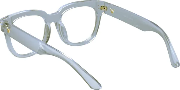 Grey,Transparent_Full_Rim_Wayfarer_Frame_(52_Mm)_-_For_Unisex