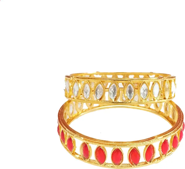 Assamese_Copper_Gold-Plated_Bangle_Set_(Pack_Of_2)