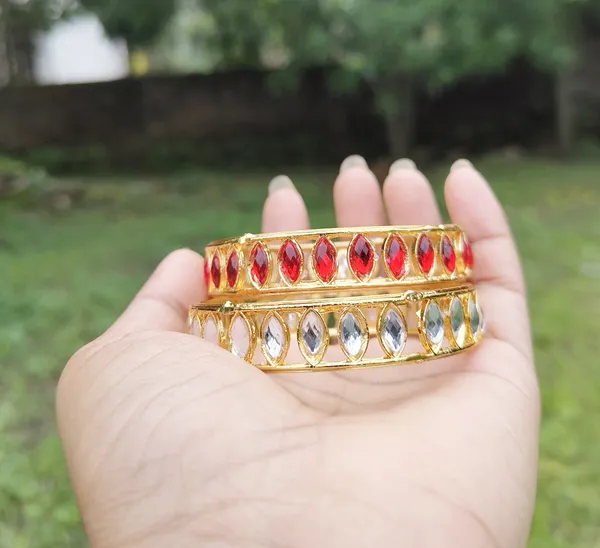 Assamese_Copper_Gold-Plated_Bangle_Set_(Pack_Of_2)