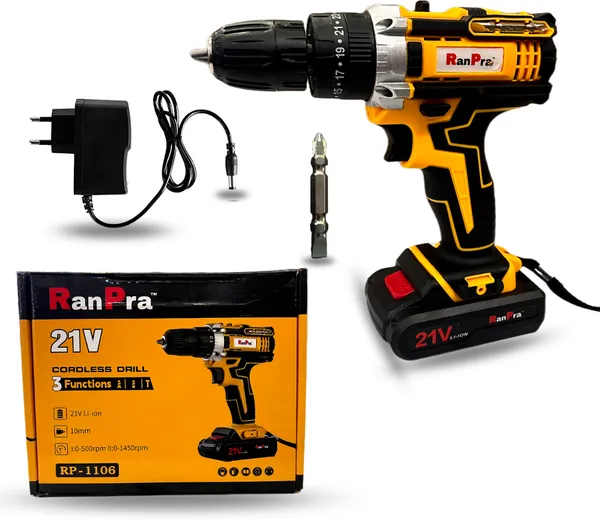 21_V_Cordless_Drill/Screwdriver_Machine_With_Kit_Heavy_Duty_(_Single_Battery_)_Cordless_Drill_(13_Mm_Chuck_Size)