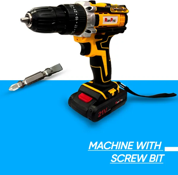 21_V_Cordless_Drill/Screwdriver_Machine_With_Kit_Heavy_Duty_(_Single_Battery_)_Cordless_Drill_(13_Mm_Chuck_Size)