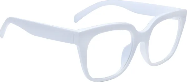 White_Full_Rim_Square_Frame_(57_Mm)_-_For_Unisex