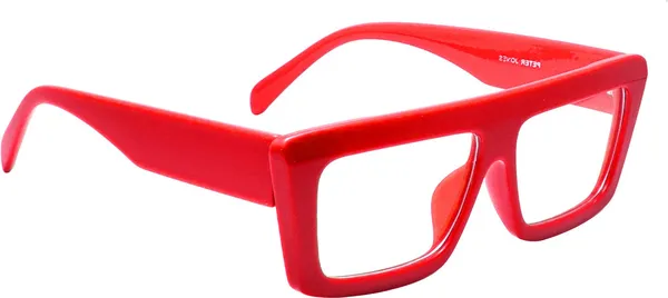 Red_Full_Rim_Square_Frame_(54_Mm)_-_For_Unisex