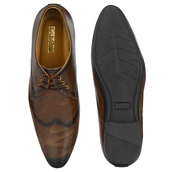 Brown_Leatherette_And_Pu_Lace_Ups_Derby_For_Men