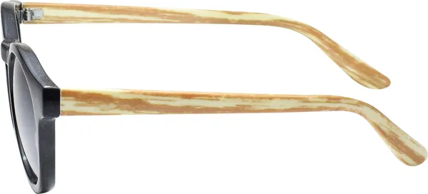 Black,Beige_Round_Sunglasses_-_For_Unisex