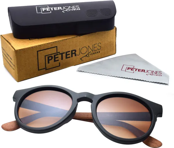 Black,Brown_Round_Sunglasses_-_For_Unisex