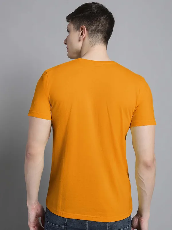 Grey_Cotton_Round_Neck_Short_Sleeves_T-Shirt_For_Men