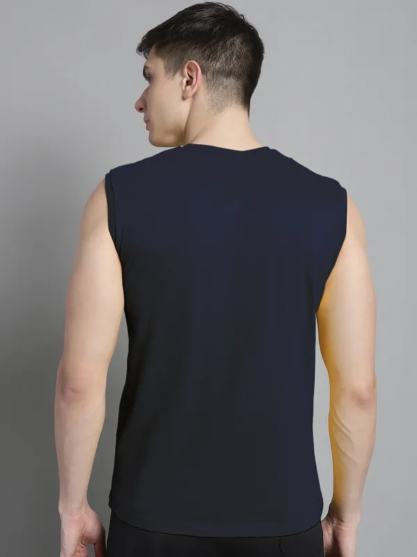 Navy_Blue_Cotton_Round_Neck_Sleeveless_T-Shirt_For_Men