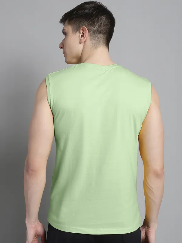 Sea_Green_Cotton_Round_Neck_Sleeveless_T-Shirt_For_Men