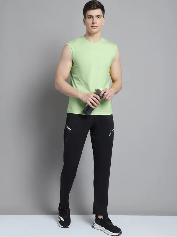 Sea_Green_Cotton_Round_Neck_Sleeveless_T-Shirt_For_Men