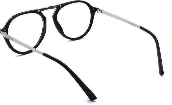 Black,Silver_Full_Rim_Aviator_Frame_(52_Mm)_-_For_Unisex