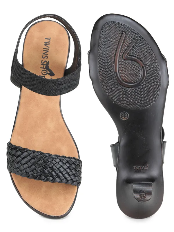Ethnic_Style_Heel_Sandals_(Black)