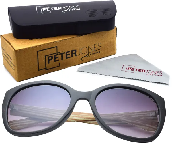 Black,Beige_Retro_Square_Sunglasses_-_For_Unisex