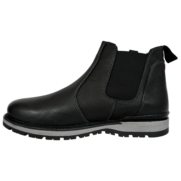 Black_Leather_Round_Toe_Mid_Top_Chelsea_Boots