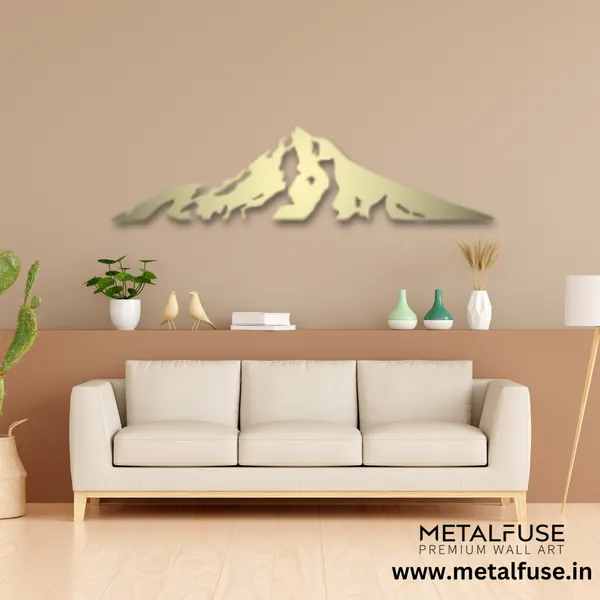 Metal_Wall_Art_for_Home_Decoration__|_Mount_Hood__|_Gold