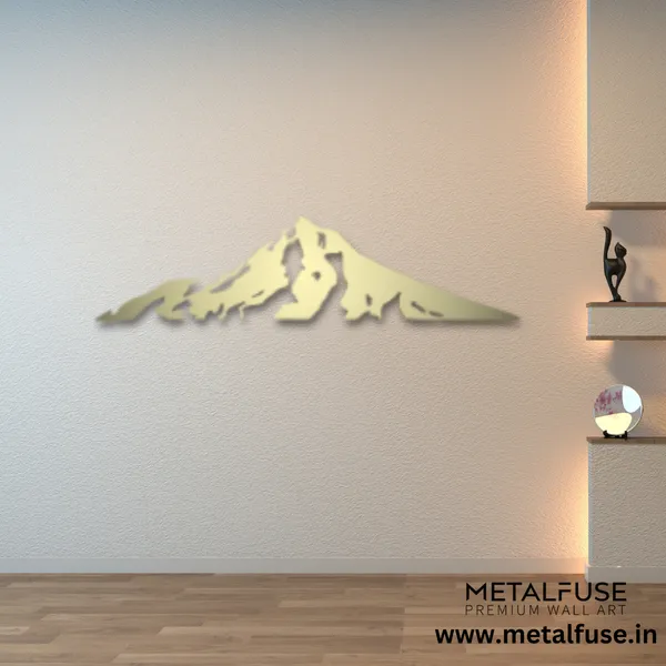 Metal_Wall_Art_for_Home_Decoration__|_Mount_Hood__|_Gold