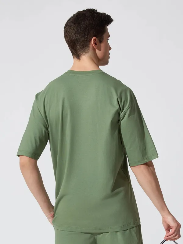 Green_Oversized_Printed_Half_Sleeve_Cotton_T-Shirt_For_Men