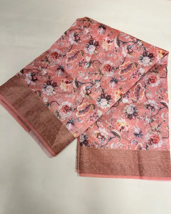 Humairah_Presents_Peach_Warm_Silk_Floral_Digital_Print_Copper_Zari_Border_Banarasi_Saree_with_Floral_Print_Booti_Peach_Blouse