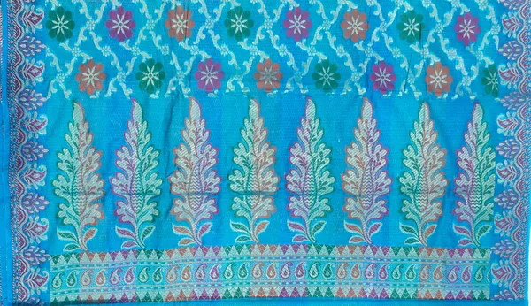 Humairah_Presents_Blue_Semi_Georgette_Alfi_Mina_Floral_Zari_Jaal_Minakari_Zari_Border_with_Banarasi_Floral_Boota_Pallu_and_Blue_Multi_Stripe_Blouse