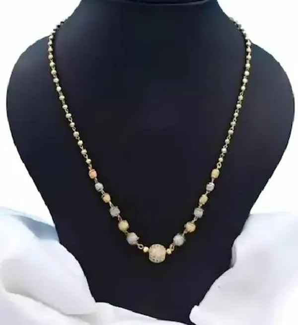 Striking_And_Diamond_Studded_2_Tone_Ball_Chain